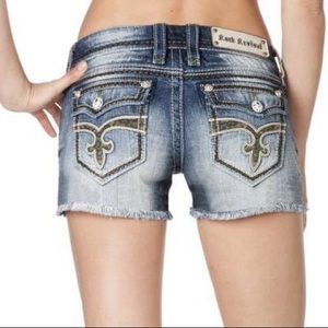 Rock Revival Denim Shorts